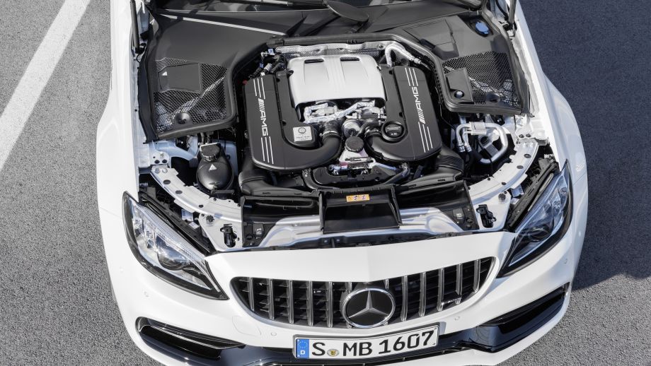 Mercedes-AMG C 63 S Coupé Heck Facelift 2018 4.0 Liter V8 Biturbi