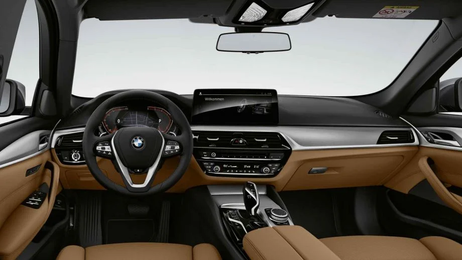 BMW 5er Facelift Interieur
